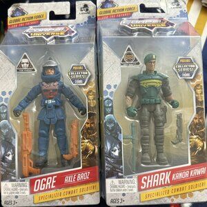 The Corps Universe! SHARK And Ogre 4" Poseable Action Figure COLLECTOR SERIES